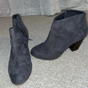 High heel booties